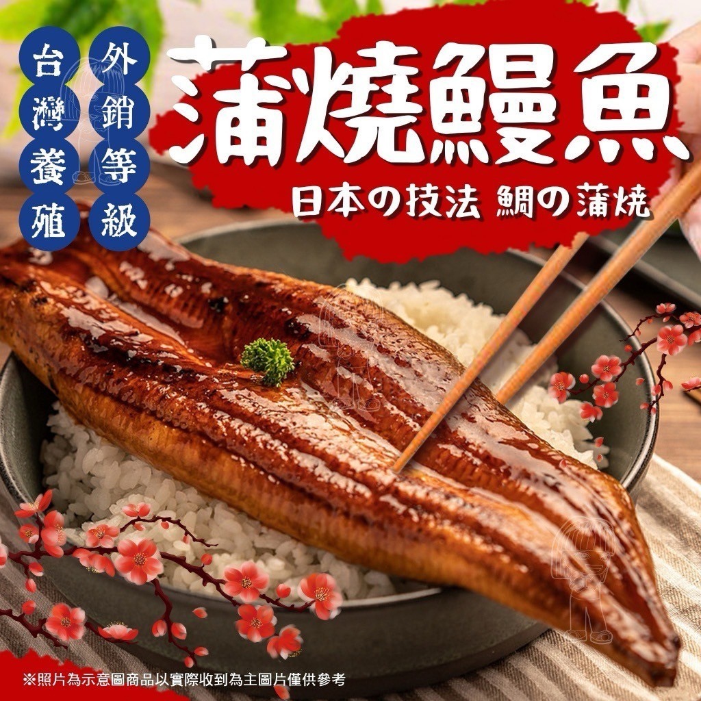 [冷凍]外銷等級-台灣蒲燒鰻魚[250g±10%/包/整尾]
